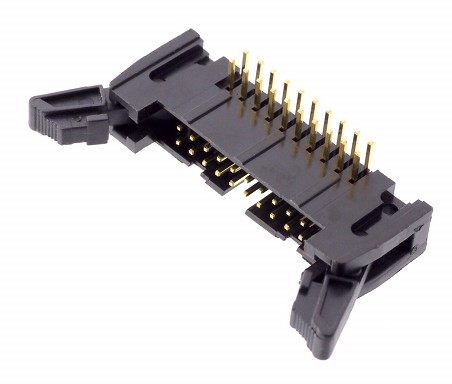 Conector Macho IDC 20 Pines a 90º PCB Para Cable Plano